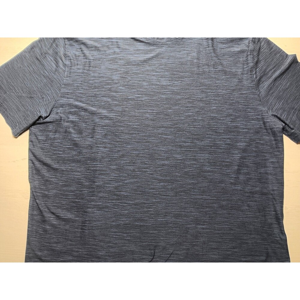 LEG3ND Legend Breathe Men’s T-Shirt Performance Top Heathered Blue Size 3X - Picture 6 of 15